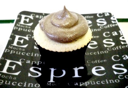 Coffee Walnut Cupcake With Vandermint Coffee Frosting